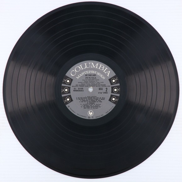 My Fair Lady - Original Broadway Cast Julie Andrews 1956 Mono LP Record OL 5090 - Picture 10 of 16